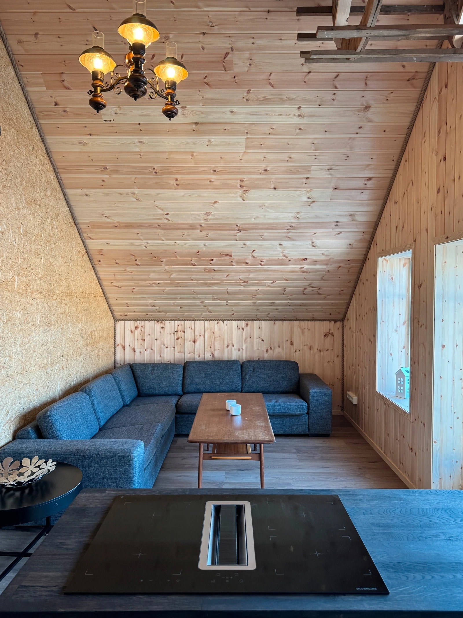 Stuen sett fra kjøkkenet